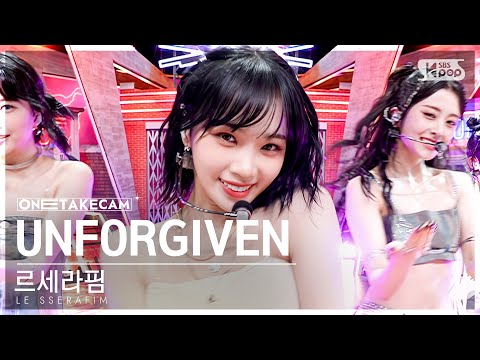 [단독샷캠4K] 르세라핌 'UNFORGIVEN(feat. Nile Rodgers)' 단독샷 별도녹화│LE SSERAFIM ONE TAKE STAGE@SBSInkigayo230507