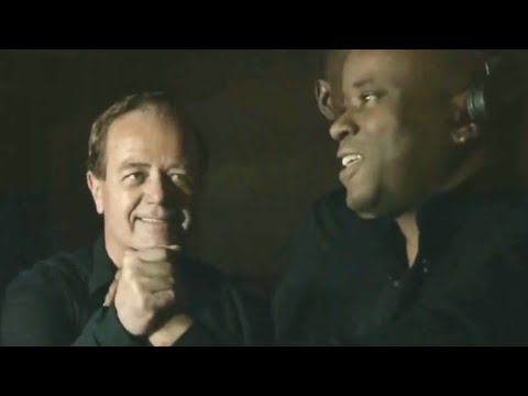 Ralf Hütter dancing with Juan Atkins and Kraftwerk (edit)