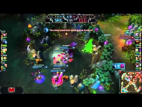 CLG vs SK: INSANE TELEPORTS & BACKDOOR HD