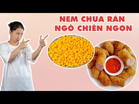 Nem Chua Rán Cực Kỳ Ngon | HÀ COOKING