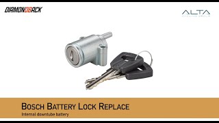 Bosch Internal Battery Lock Replace
