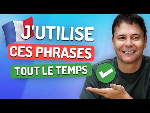 12 Expressions de TOUS LES JOURS - Le VRAI français utilisé au Quotidien.