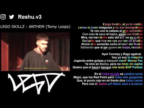 ANTHEM - Lego Skillz - Rimas x Métrica x Skills
