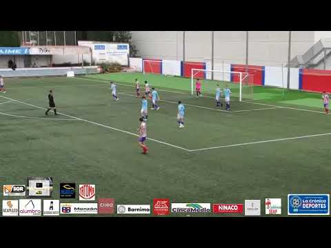 AT.MONZÓN FB-2-1-EFB CALATAYUD  IDA FASE ASCENSO A LIGA NACIONAL JUVENIL  RESUMEN Y GOLES
