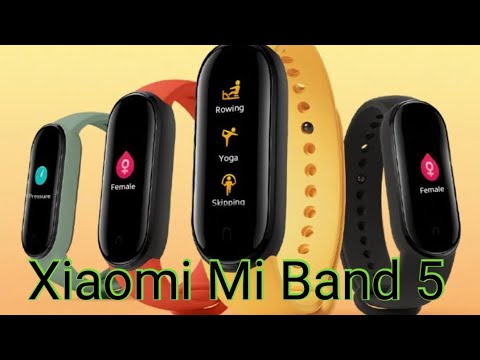 Xiaomi Mi Band 5 Globale Version , vergleich mit Mi Band4 #Deutsch