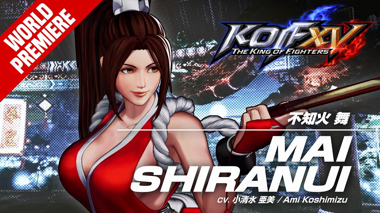 KOF XVď˝MAI SHIRANUIď˝Trailer #13ăTEAM SUPER HEROINEă