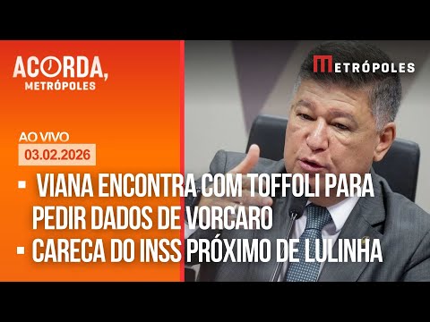 ÍNTEGRA: presidente da CPMI pede dados de Vorcaro a Toffoli / Careca do INSS próximo de Lulinha