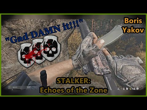 CRAZY Shootout vs BANDITS! Boris Yakov's 1st Day!!! | Stalker: Echoes of The Zone
