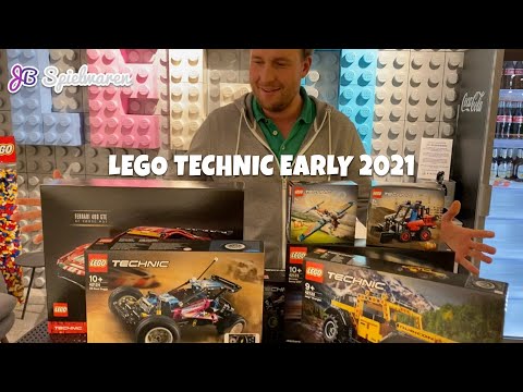 All new LEGO Technic early 2021 sets in a quick overview