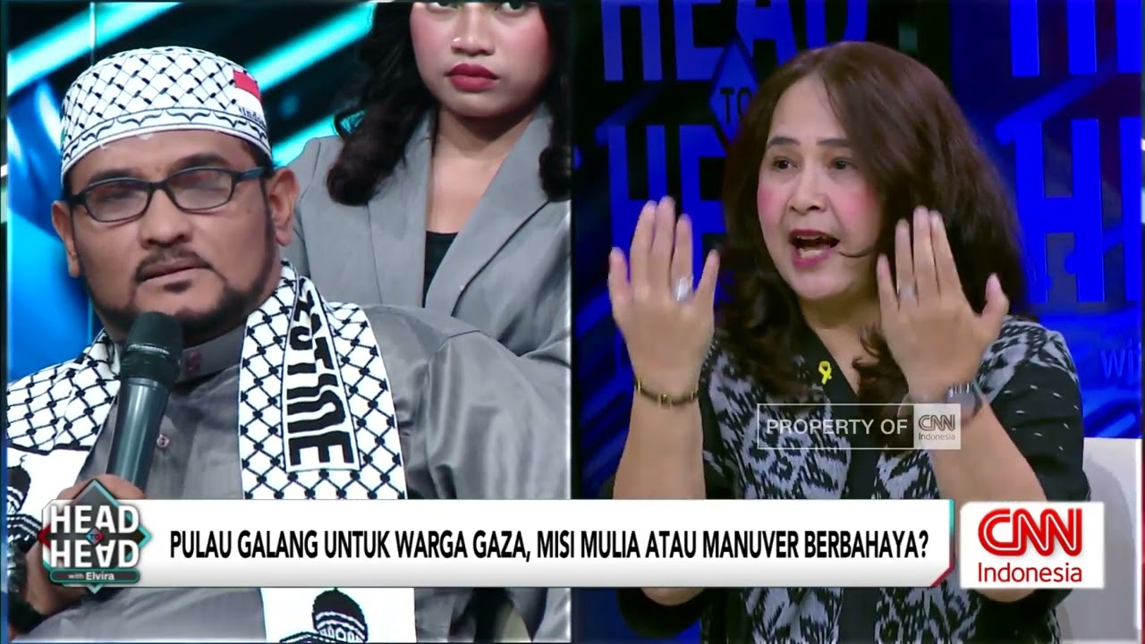 Debat Panas Aktivis Pro Palestina vs Pro Israel Terkait Gaza