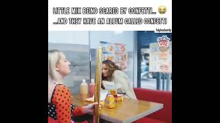 Download lagu Little Mix being scared of Confetti 🎊😂 and naming thier album 'Confetti' mp3