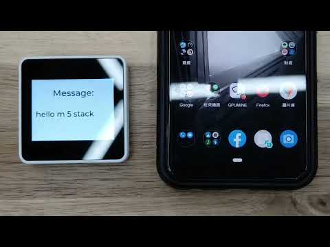 「OK, Google」結合 Google 助理製作 M5Stack 語音留言板