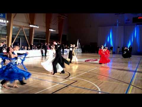 Werner Robert Laaneots & Laura Liisa Lohmus Estonian Championship 2012 10 dances Ballroom final