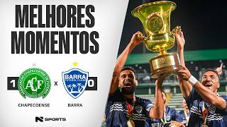 CHAPECOENSE 1X0 BARRA | FINAL CAMPEONATO CATARINENSE 2026 | MELHORES MOMENTOS