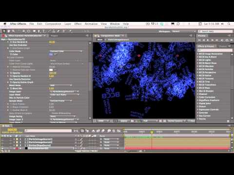 Create Broadcast Graphics with Particles from BCC 8