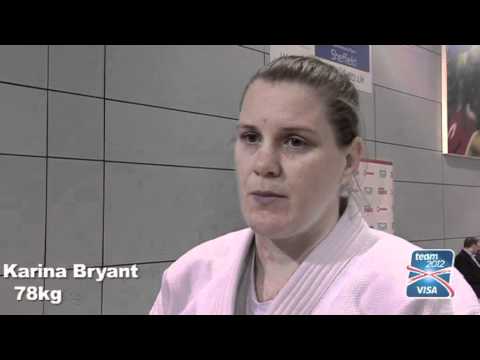 Team 2012 athletes take to the mats at the British judo trials in Sheffield