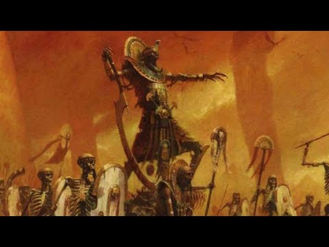 Warhammer 6th Edition Battle Report - Tomb Kings Vs Wood Elves