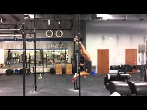 CrossFit 515 - Bar Muscle Ups Slow Mo (Bobby)