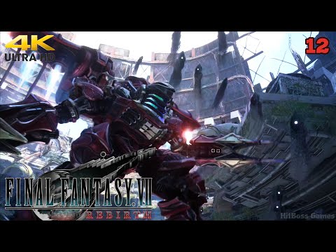 Final Fantasy VII Rebirth Gameplay Part 12 Walkthrough Full Game [ Ps5 4K 60FPS HDR ] No Commentary