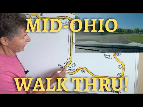 A turn-by-turn walk through of Mid-Ohio Sports Car Course! Part 2 of 2