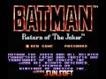 Batman Return Of The Joker NES Music Versus Boss