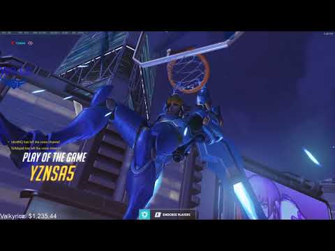 POTG! INSANE NANO PHARAH - YZNSA ! GAMEPLAY OVERWATCH SEASON 25 TOP 500
