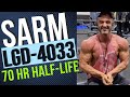 SARM LGD-4033 - actual half-life 70+ hours!!