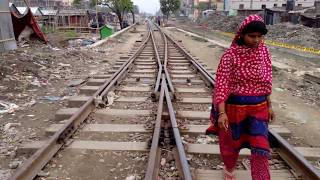 preview picture of video 'Rail way station Chashara Narayanganj'