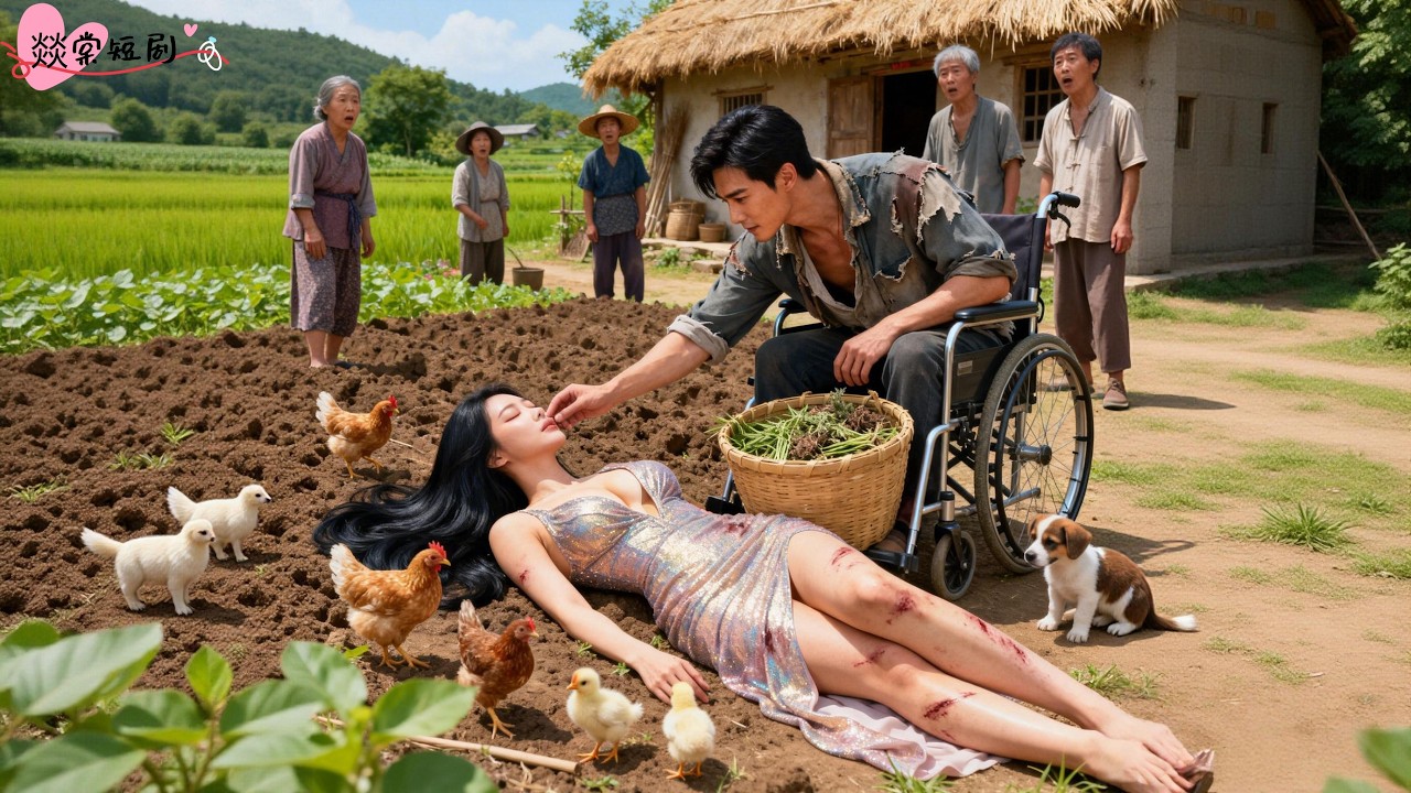 鄉下小夥意外救下被拋棄荒山的美女不嫌棄帶回家，豈料她竟是千億首富唯一親孫女！醒來第一件事一通電話拿出千億嫁妝以身相許喊老公，助他成功登頂巔峰！#捡个千亿美女当老婆