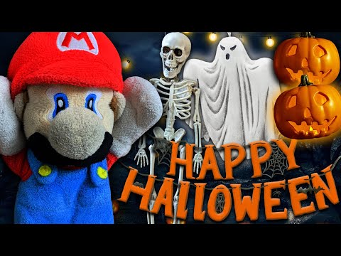 PaperMarioBros Goes TRICK OR TREATING...