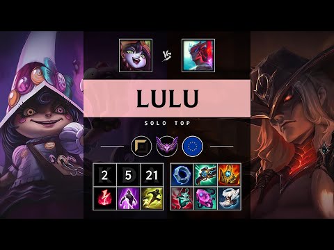 Lulu Top vs Yone - EUW Master Patch 25.15