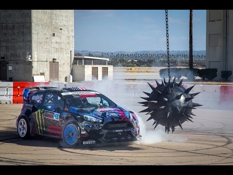 ⁣Ken Block's Gymkhana Six - Ultimate Gymkhana Grid Course