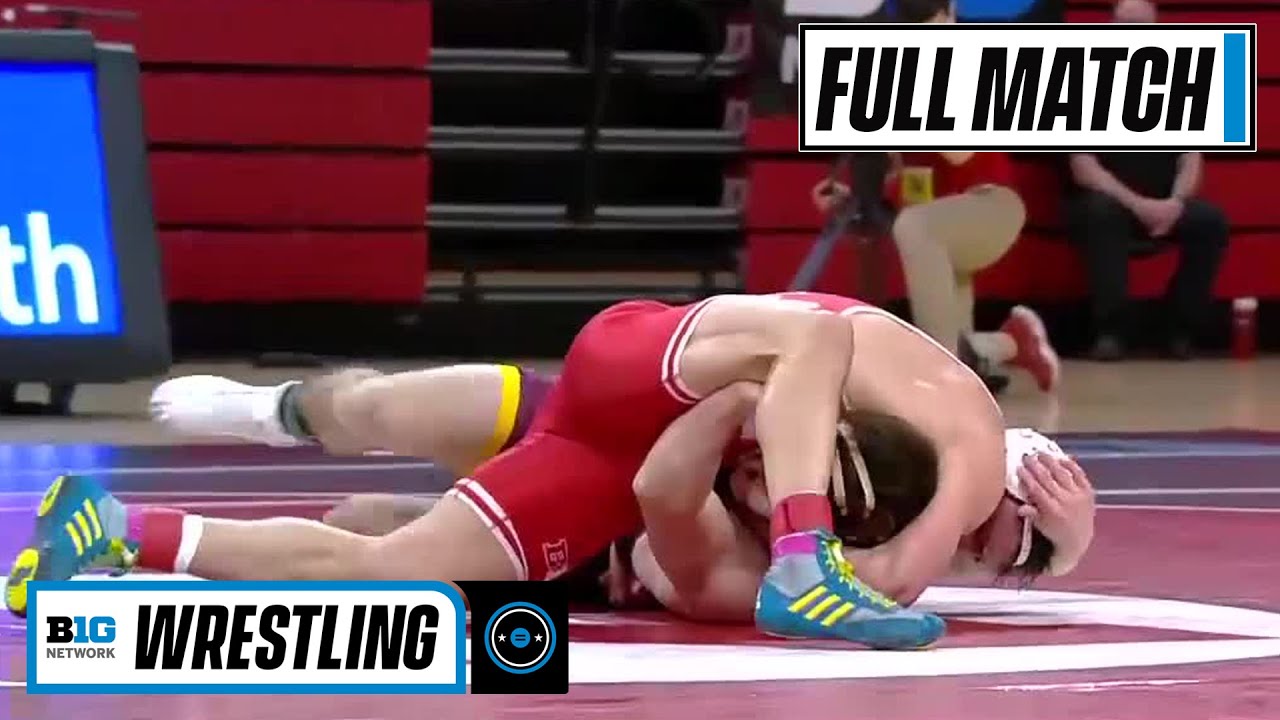 174 LBS: #26 Jake Allar (Minnesota) vs. #4 Mikey Labriola (Nebraska) | 2021 B1G Wrestling