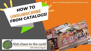 How to Unsubscribe from Catalogs