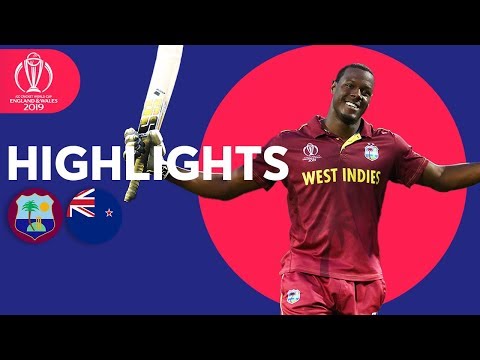 Amazing Brathwaite 100! | West Indies v New Zealand - Match Highlights | ICC Cricket World Cup 2019