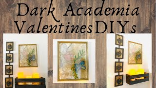 *NEW* Valentines DIY - Dark Academia Mixed Media Art