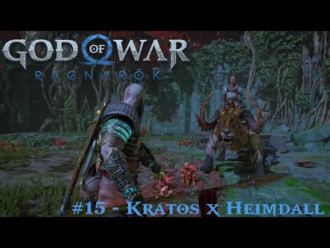 God of War Ragnarök #15 - Kratos x Heimdall (NOVO JOGO+)