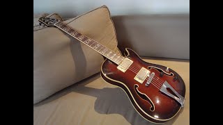 Video thumbnail for Seymour Duncan SH2 SH4 Ibanez Artcore AXD82P - Demo by Mikka Grytviken Electronix