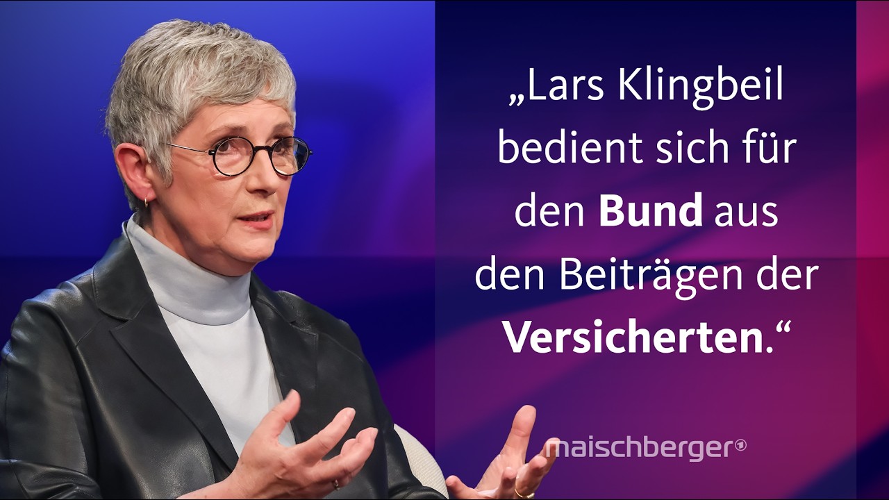 Wen belastet die Gesundheitsreform? Nina Warken und Britta Haßelmann diskutieren | maischberger