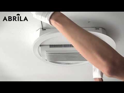 Vídeo de Camaleon Ventilador de Techo LED Blanco con Mando Fabrilamp / Abrila
