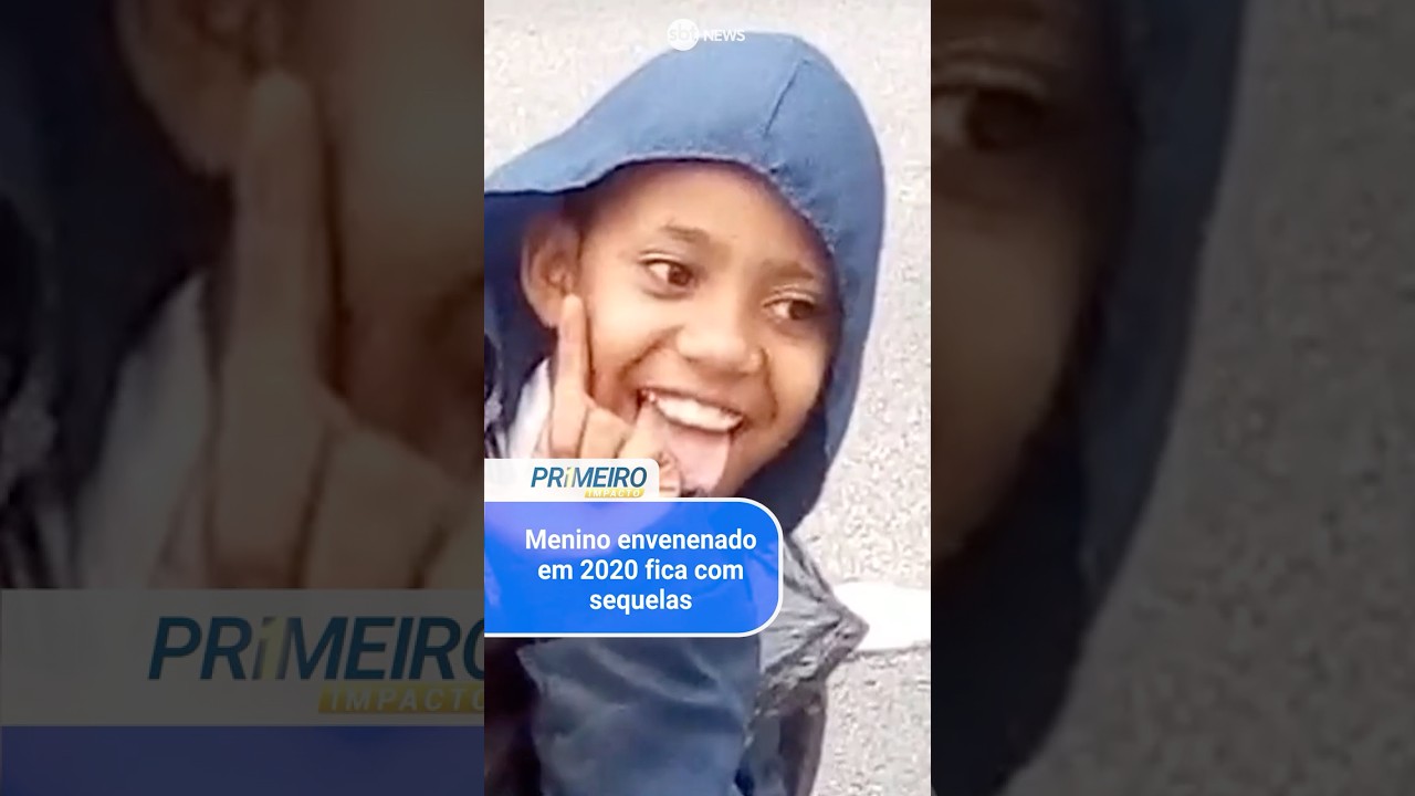 Menino envenenado em 2020 fica com sequelas