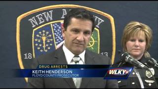 38 arrests made Wednesday in Floyd County drug roundup