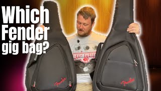 Fender Gig bag shootout