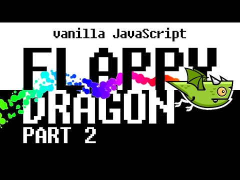 HTML Canvas Game Development Tutorial | Flappy Bird PART 2 Animated Sprites Repeating Background
