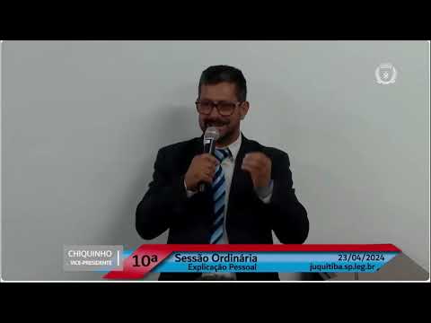 VEREADOR CHIQUINHO DIZ : A PRÉ CANDIDATA A PREFEITA É A NORA DO PREFEITO.