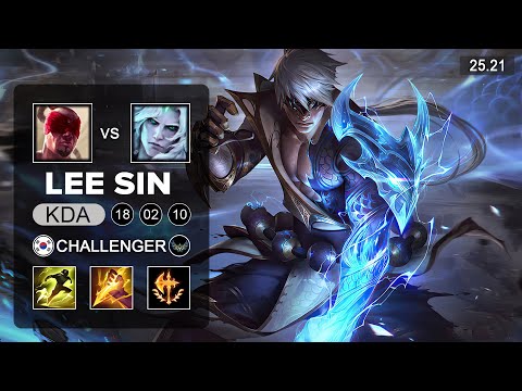 Lee Sin vs Viego Jungle - KR Challenger - Patch 25.21 Season 15