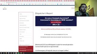 How To Take A Call As A Union Electrician (Online @ IBEW 48)