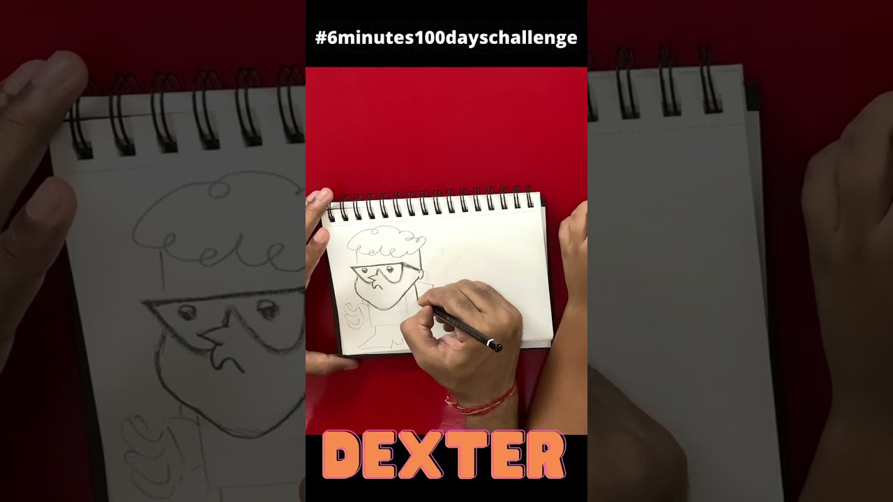 How to draw Dexter #shorts