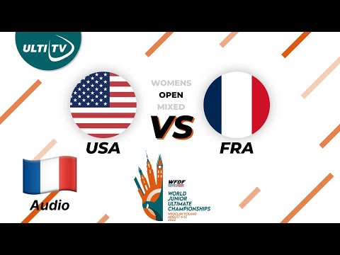 Français Commentaire - United States of America vs. France - WJUC 2022 - U20 Open - Final