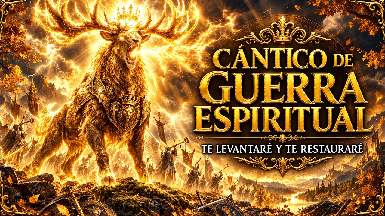 🔥 ¡TE LEVANTARÉ Y TE RESTAURARÉ! Canto de Guerra Espiritual | Joel 2:25